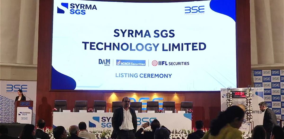 Syrma SGS Technology Lists At 19% Premium To IPO Price On Market Debut